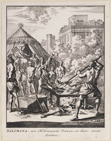 KG 05954
<br/>
Salomona, een Hebreeuwsche Vrouwe..
<br/>
<em>Luyken, Caspar (1672-1708)</em>